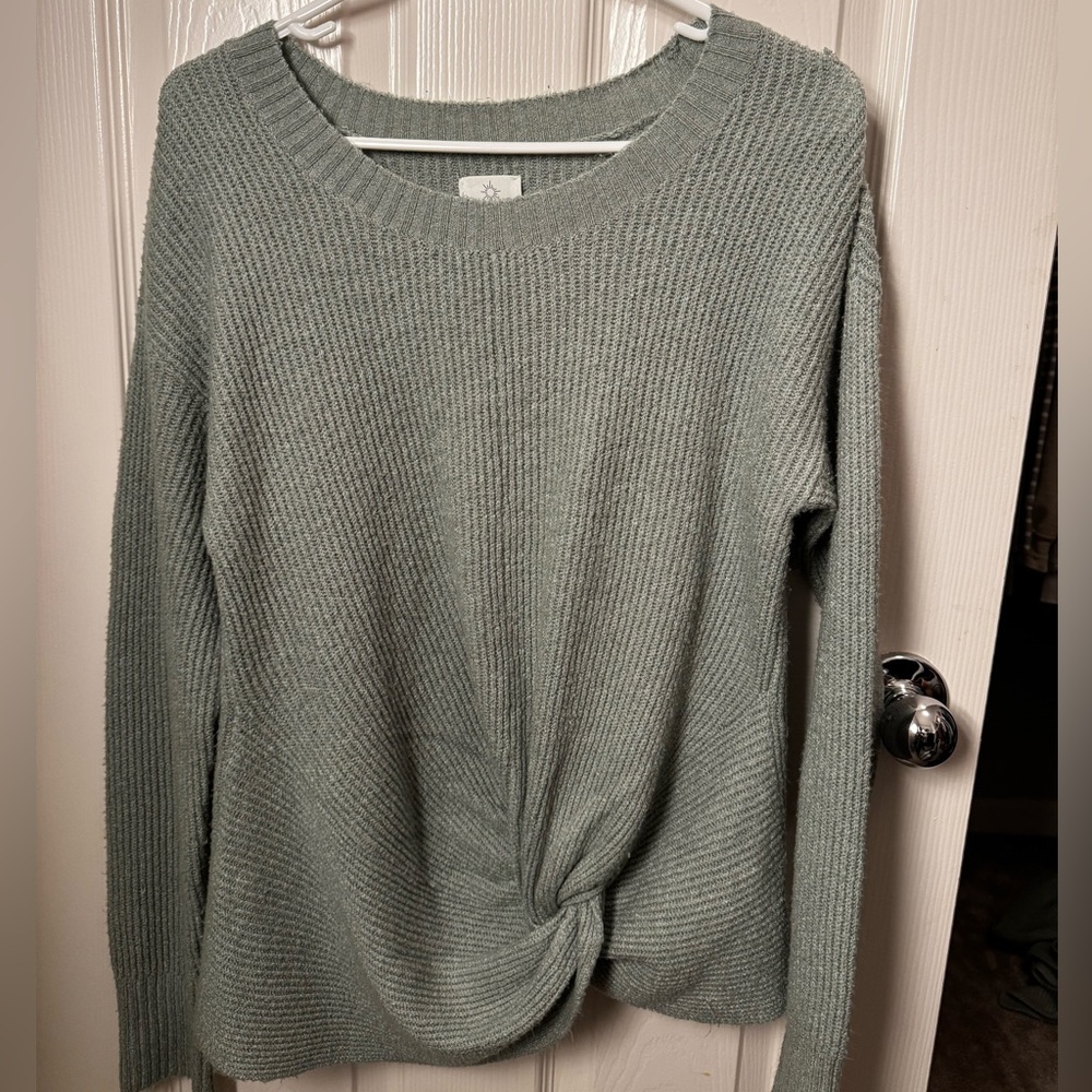 Aerie Women's Green-blue sweater